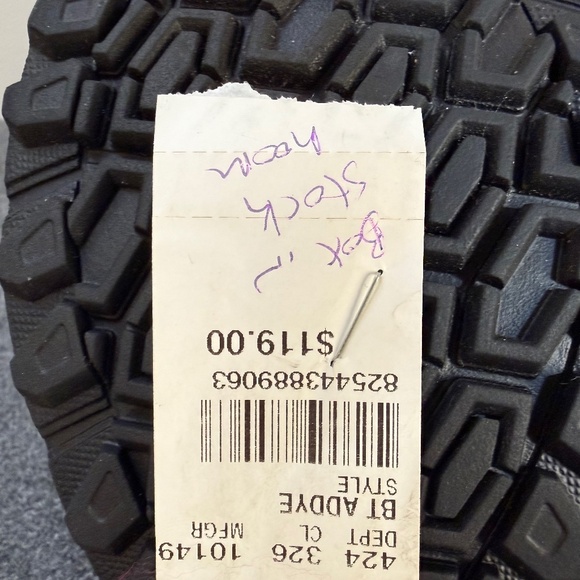 Beartraps Dark Grey Sued Leather Faux Fur Lined Booties Size 6 M - Picture 9 of 10